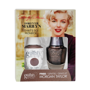 Gelish Gel Polish + Morgan Taylor That's So Monroe