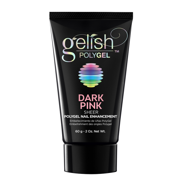 Gelish PolyGel Nail Enhancement Dark Pink Sheer - 60g
