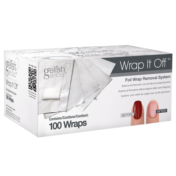 Gelish Wrap it Off – Foil Removal Kit 100pcs