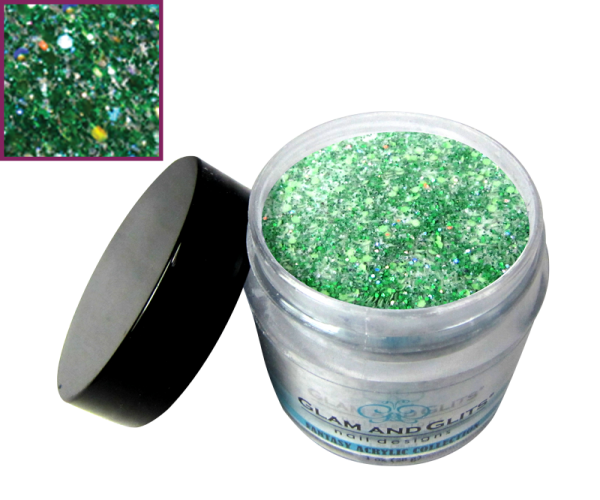 Glam and Glits Fantasy Acrylic #526 Ever Green