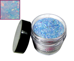 Glam and Glits Powder - Diamond Acrylic - Blue Rain DAC68 (1 oz)