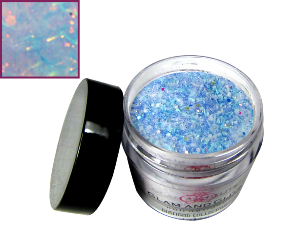 Glam and Glits Powder – Diamond Acrylic – Blue Rain DAC68 (1 oz)