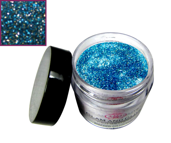 Glam and Glits Powder - Diamond Acrylic - Icey Blue DAC54 (1 oz)