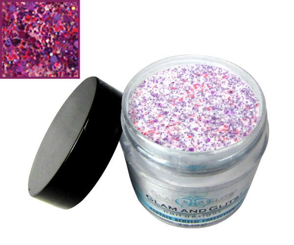 Glam and Glits Powder – Fantasy Acrylic – Pretty Plush #532