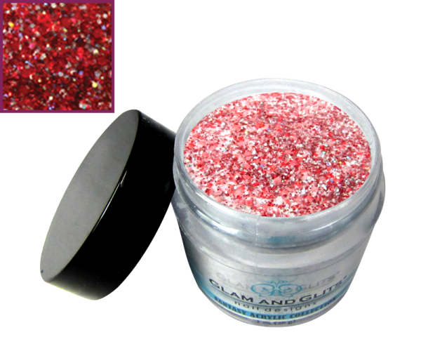 Glam and Glits Powder – Fantasy Acrylic – Red Cherry #528