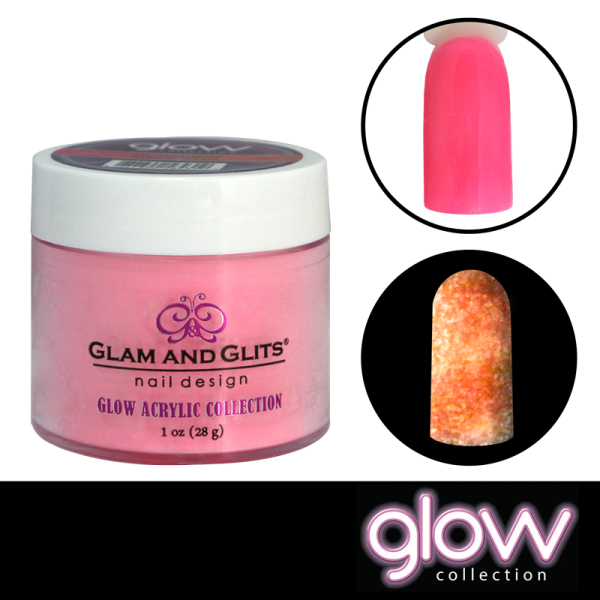 Glam and Glits Powder – Glow Acrylic GL 2008 Hi Aurora!