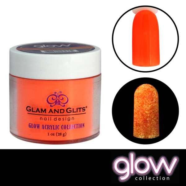 Glam and Glits Powder – Glow Acrylic GL 2012 Wicked Lava