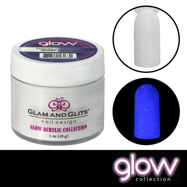 Glam and Glits Powder – Glow Acrylic GL 2030 Twinkle Twinkle