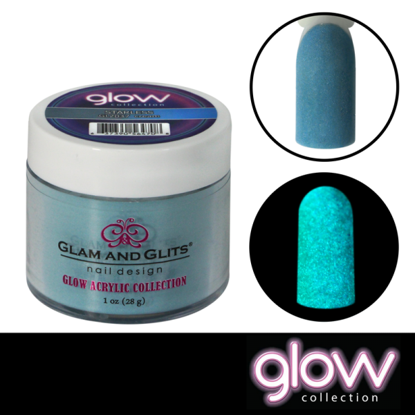 Glam and Glits Powder – Glow Acrylic GL 2037 Starless