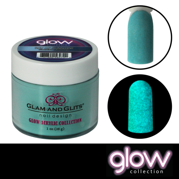 Glam and Glits Powder – Glow Acrylic GL 2038 Ray of Sunshine