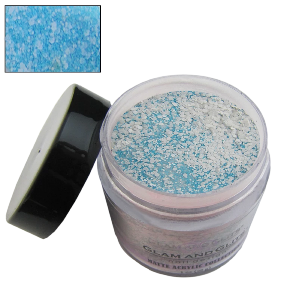 Glam and Glits Powder – Matte Acrylic – Caribbean Coconut