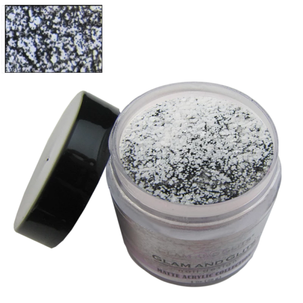 Glam and Glits Powder Matte Acrylic MAC604 Marshmallow Toast