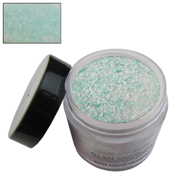 Glam and Glits Powder Matte Acrylic MAC611 Sweet Mint