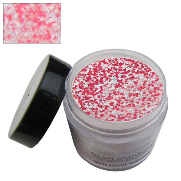 Glam and Glits Powder Matte Acrylic MAC620 Strawberry Shortcake