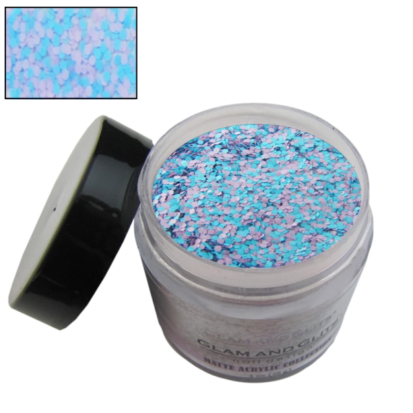 Glam and Glits Powder Matte Acrylic MAC630 Cake Batter