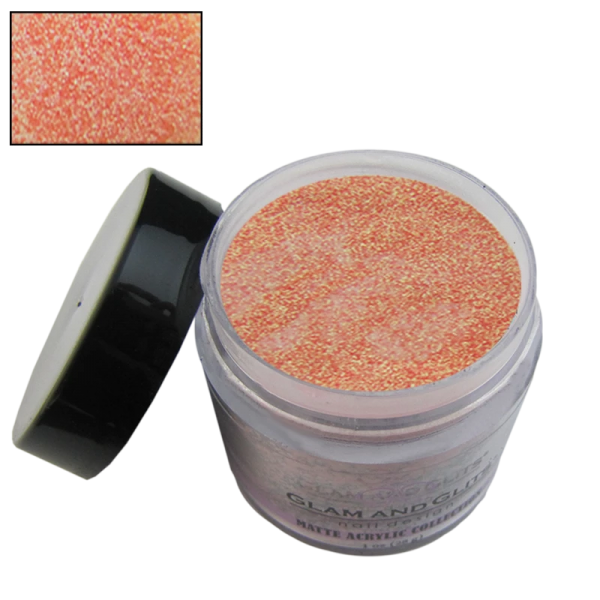 Glam and Glits Powder - Matte Acrylic - Orange Brandy MAC634