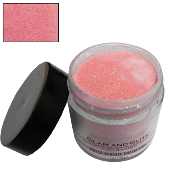 Glam and Glits Powder – Matte Acrylic – Peach Cobbler MAC643