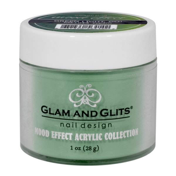 Glam and Glits Powder – Mood Effect Acrylic – ME1014 Green Light, Go!