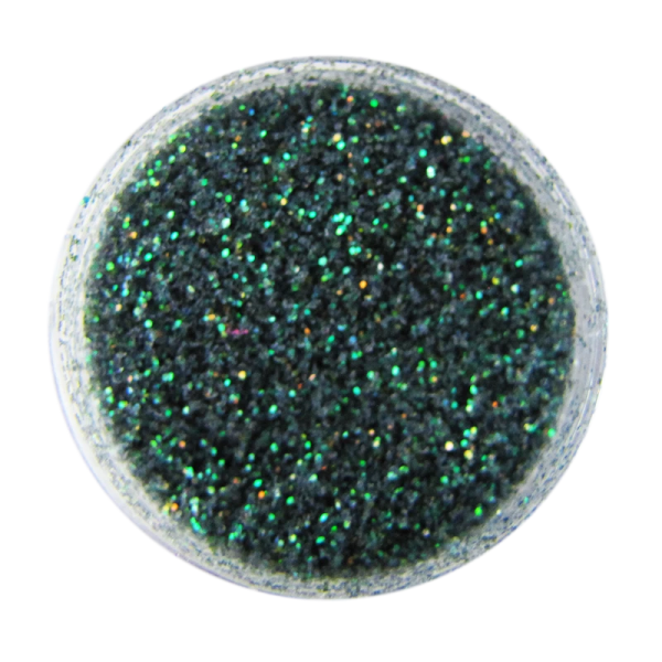 Glitter Fine Decorative Powder Black BPDFHN