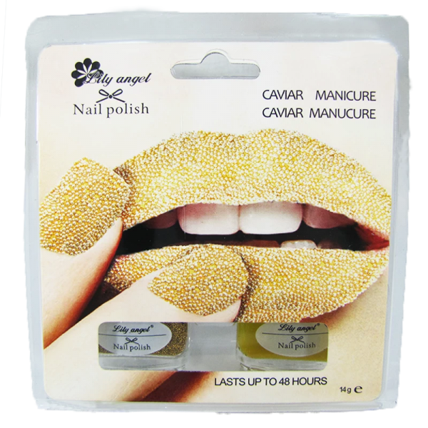 Gold Caviar Manicure Lily Angel Set of Nail Polish