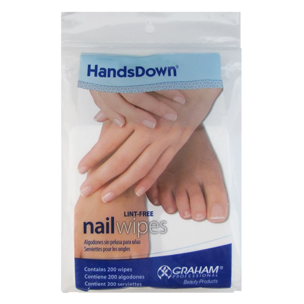Graham Hands Down Nail Wipes (42800) (200 pcs)