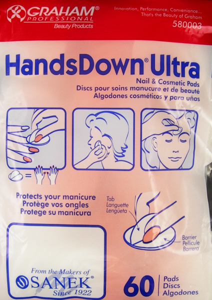 Graham HandsDown Ultra Nail & Cosmetic Pad (60 Pads)