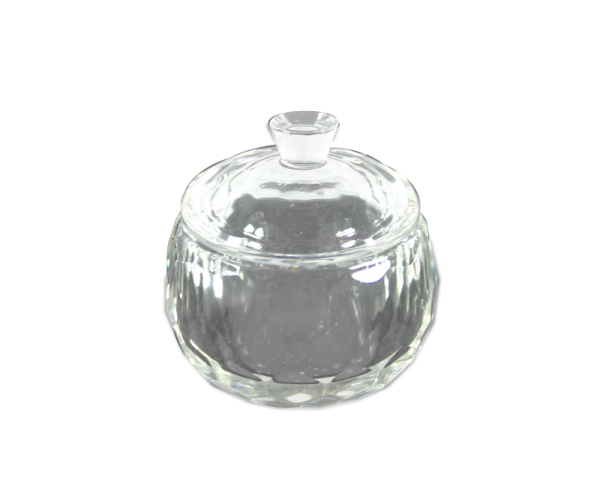 Honeycomb Shaped Crystal Powder Container (40mm diam.)