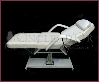 Hydraulic White Adjustable Aesthetic Chair