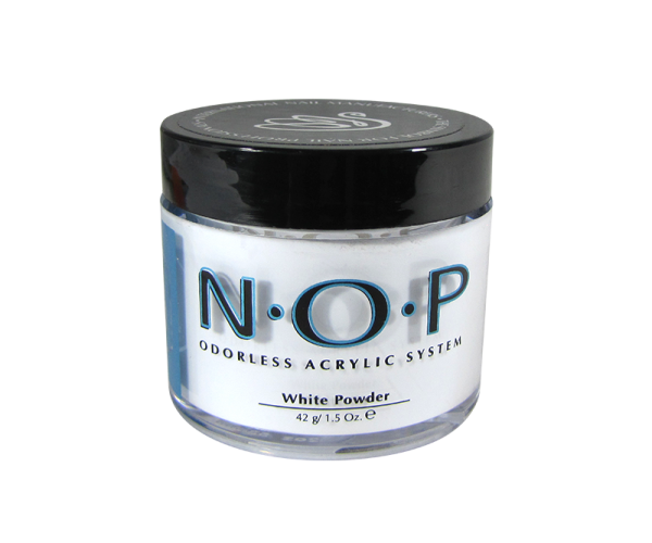 INM N.O.P. Odorless Acrylic Powder White 1.5oz