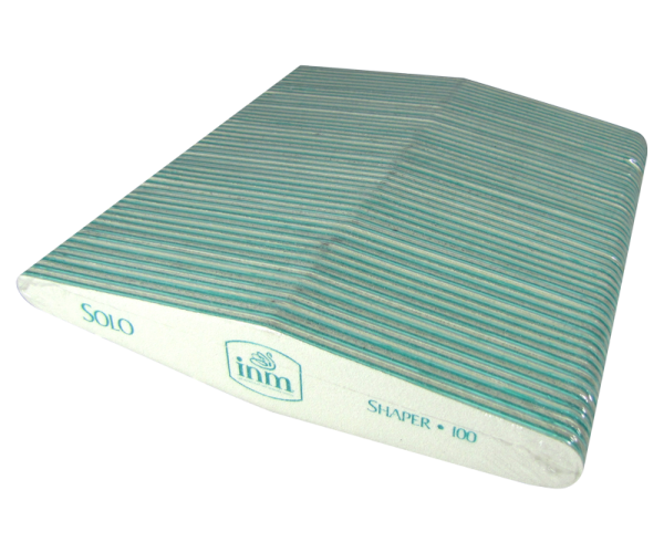 INM Nail File Solo White 100/100, 50 pcs (INMSFC50)