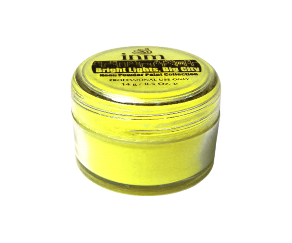 INM Powder Bright Lights Big City Sunset Boulevard 1/2oz (Yellow)