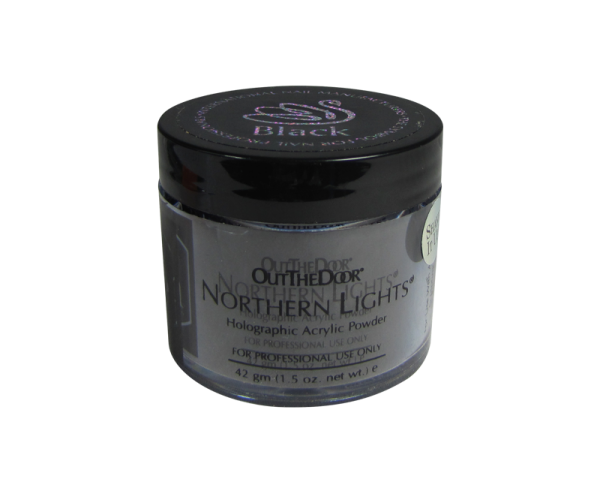 INM Powder Northern Light Holographic Black 1.5oz (INMNLABK1)