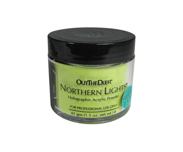 INM Powder Northern Light Holographic Evergreen 1.5oz (INMNLAEG1