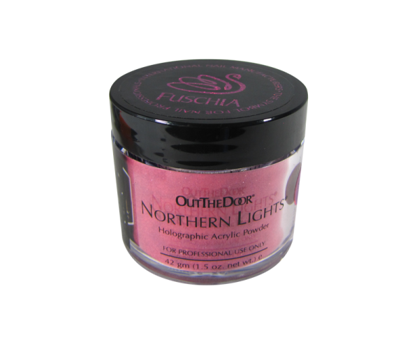 INM Powder Northern Light Holographic Fushia 1.5oz