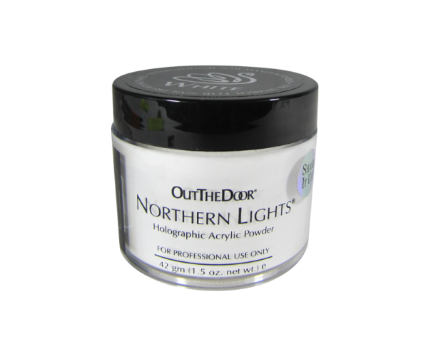 INM Powder Northern Light Holographic White 1.5oz