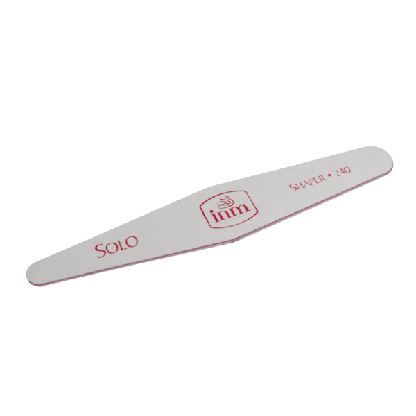 INM Solo White Nail Files 240/240, 1 file