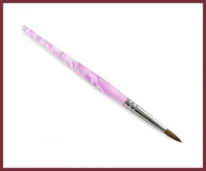 Kolinsky Kahonail Acrylic Brush #6