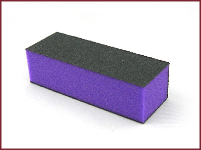 Lavender Buffer Block (Black Paper) (Grit 60/100) (Unit)