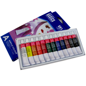 MBGI-WAP Acrylic Colour Set for Nail Art (12 x 12 mL)