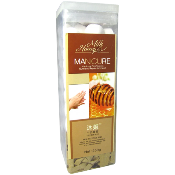 Manicure Fizz Balls - Milk & Honey - 250g