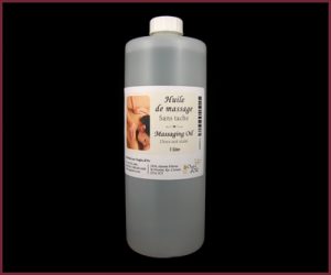 Massage Oil (no stain formula) 1L