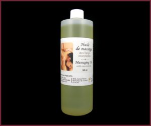 Massage Oil with Essential Oils 500 mL