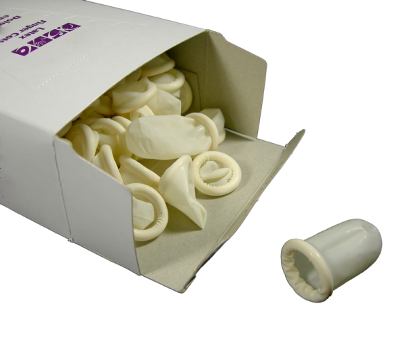 Medium Latex Finger Cots (144 pcs)