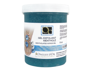 Mentholated Foot Scrub Gel 8 oz