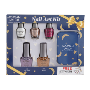 Morgan Taylor Champagne and Moonbeams Nail Art Kit