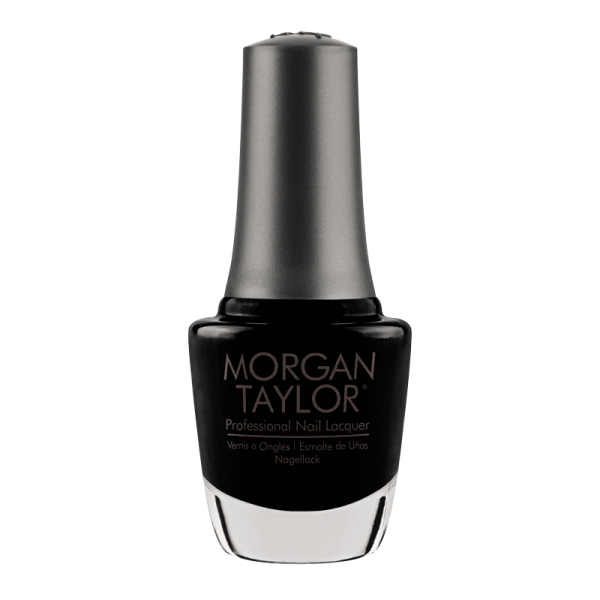 Morgan Taylor Nail Polish Black Shadow 15mL