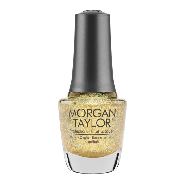 Morgan Taylor Nail Polish Ice Cold Gold 15mL