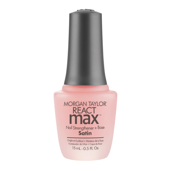 Morgan Taylor Nail Polish REACTmax Satin Nail Base 15mL