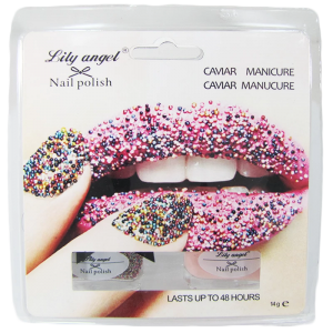 Multicolor Caviar Manicure Lily Angel Set of Nail Polish