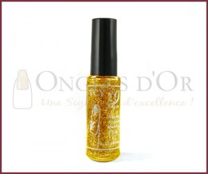 Nail Art Striper Nail Polish - Gold Glitter #399